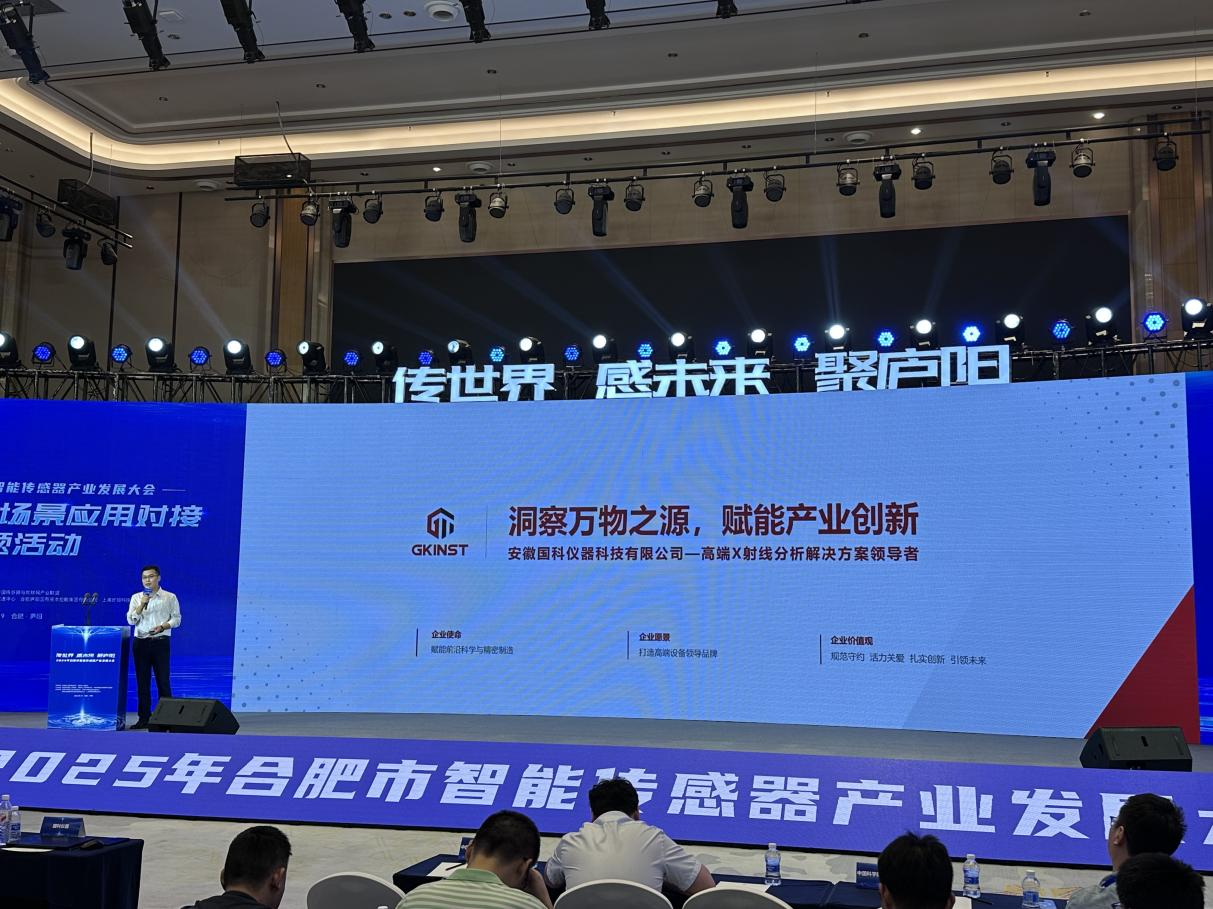 聚势而生|国科仪器受邀出席2025年合肥市智能传感器产业发展大会(图2) 聚势而生|国科仪器受邀出席2025年合肥市智能传感器产业发展大会(图2)